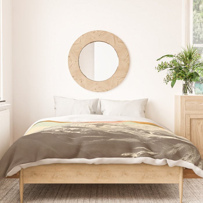 Mountainscape 2 Duvet Cover Gallery Image 3