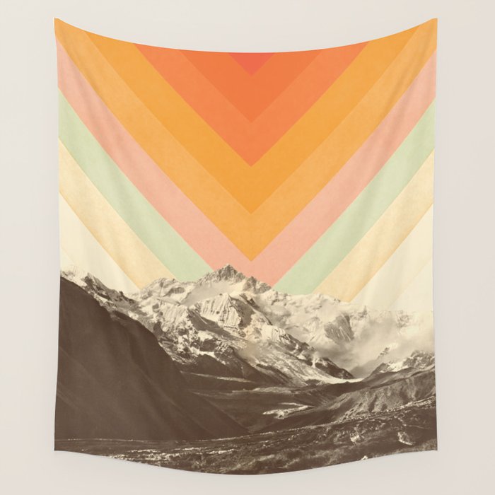Mountainscape 2 Wall Tapestry Gallery Image 1