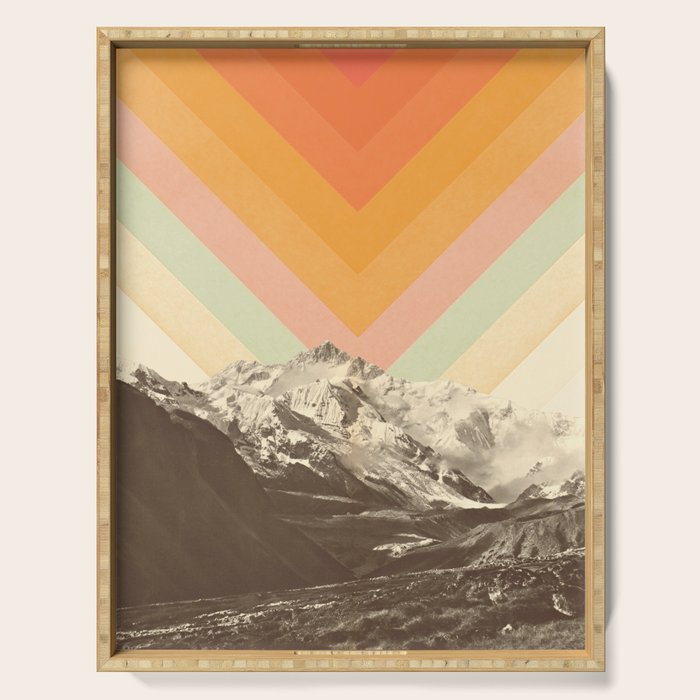 Mountainscape 2 Serving Tray Gallery Image 1