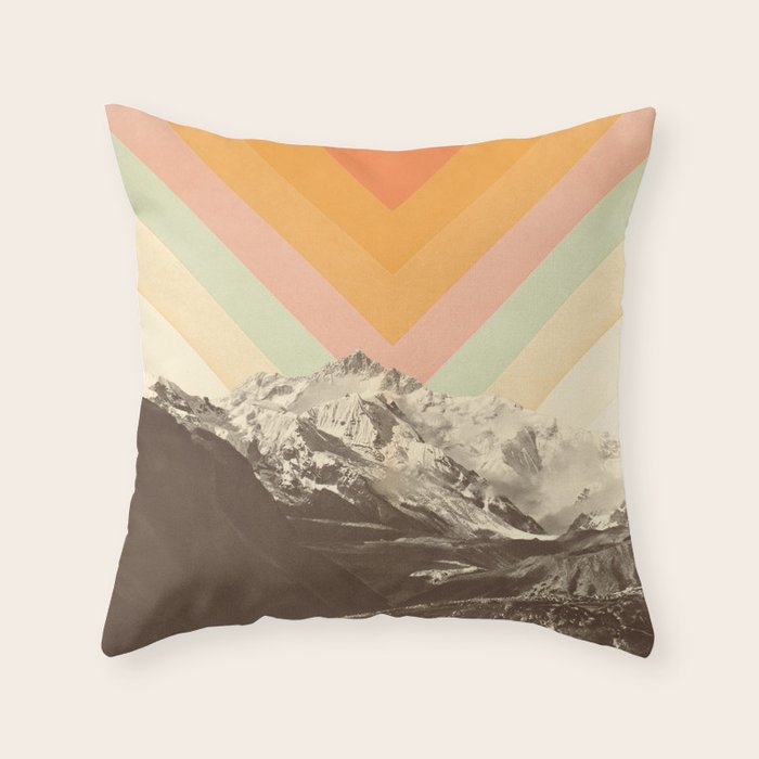 Mountainscape 2 Throw Pillow Gallery Image 6