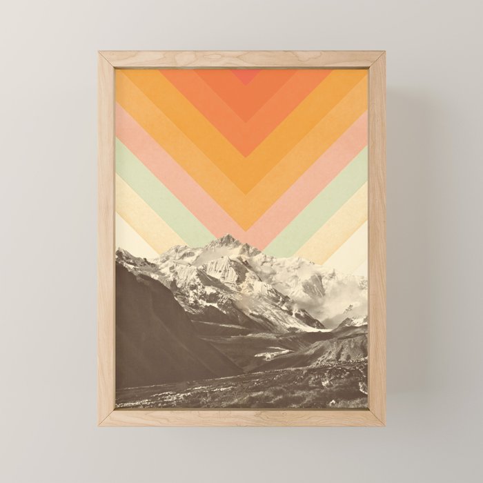 Mountainscape 2 Mini Art Print Gallery Image 1