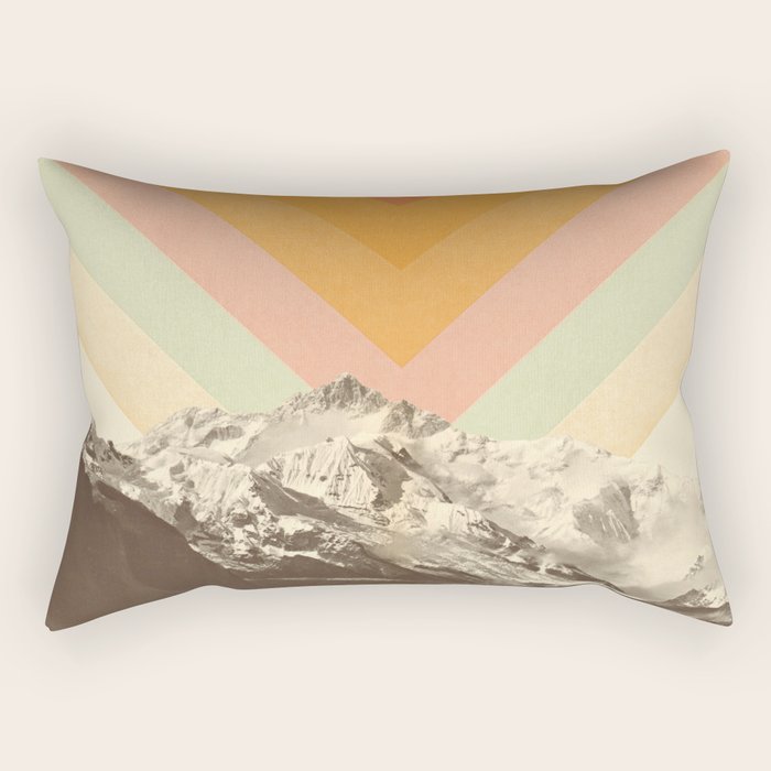 Mountainscape 2 Rectangular Pillow Gallery Image 1