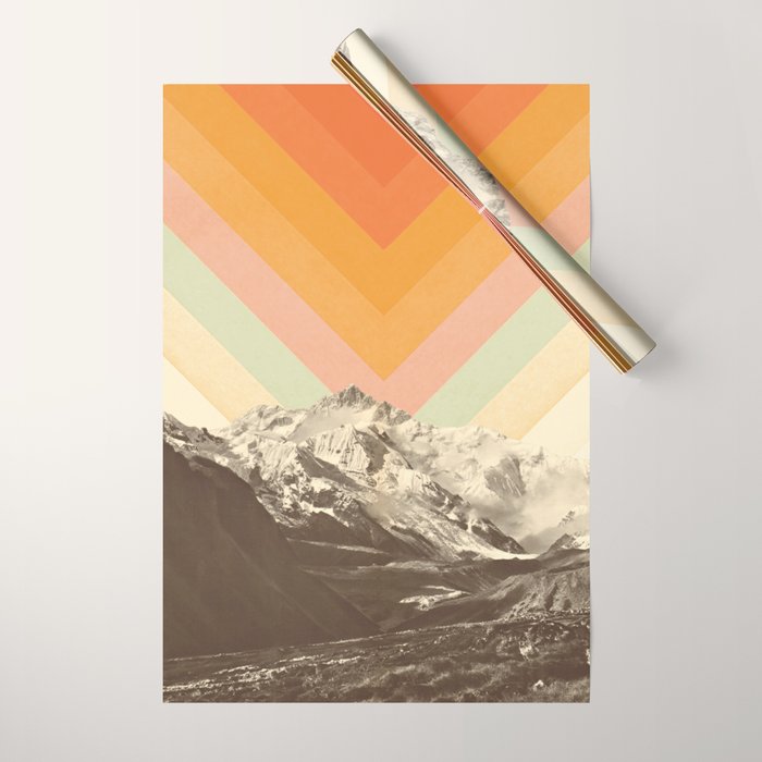 Mountainscape 2 Wrapping Paper Gallery Image 1