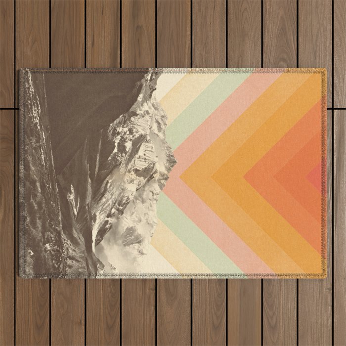 Mountainscape 2 Outdoor Rug Gallery Image 1