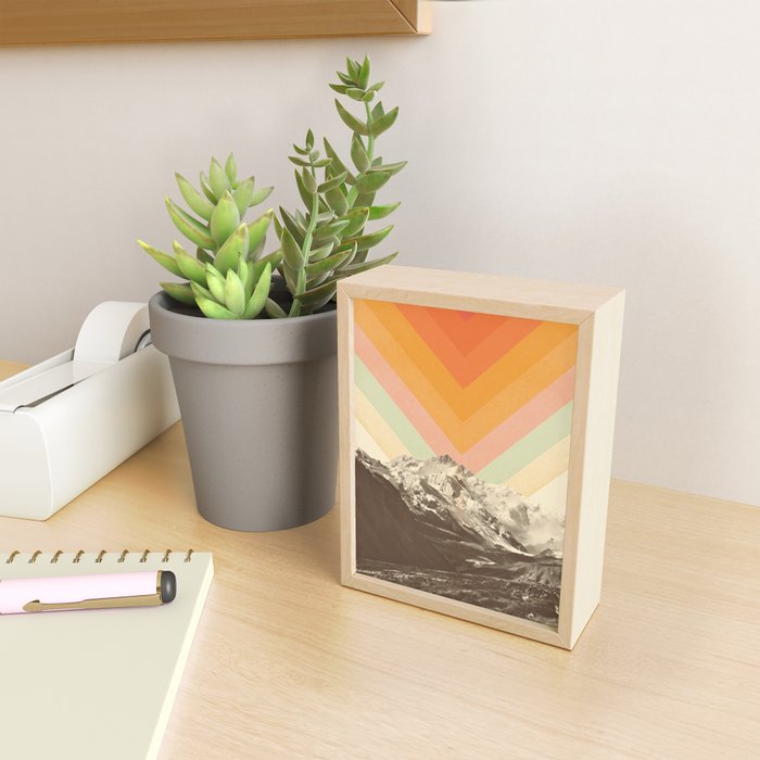 Mountainscape 2 Mini Art Print Gallery Image 2