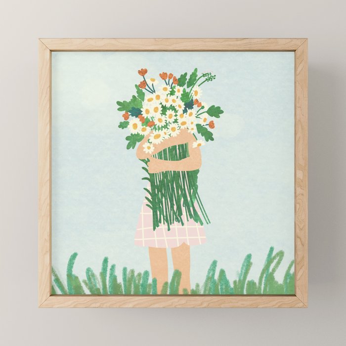 Hug Mini Art Print Gallery Image 1