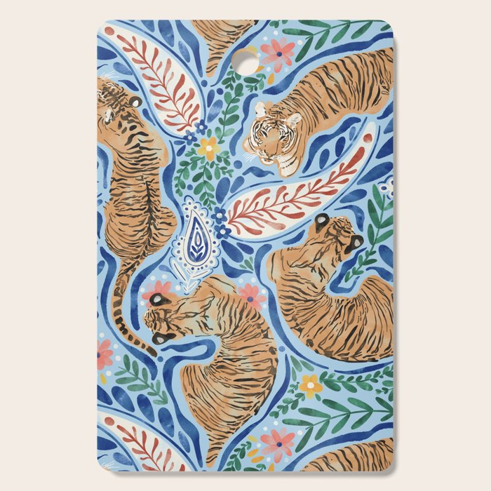 Blue Safari Adventure Cutting Board Gallery Image 1