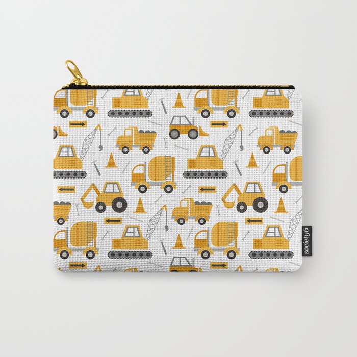 Construction Trucks Carry All Pouch Gallery Image 1