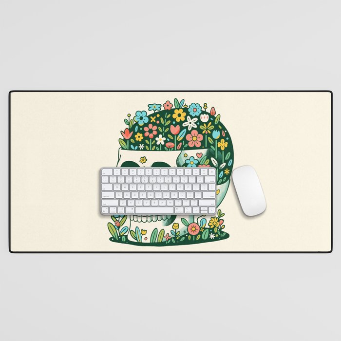 Skull Garden Desk Mat Gallery Image 1