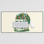 Skull Garden Desk Mat Gallery Image 1