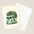 Skull Garden Stationery Card Gallery Image 2