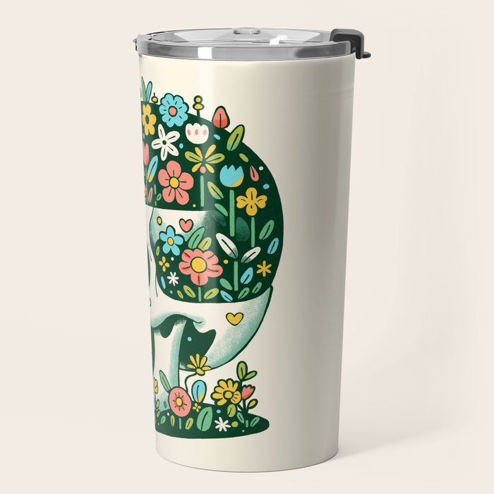 Skull Garden Travel Mug Gallery Image 2