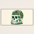 Skull Garden Desk Mat Gallery Image 3