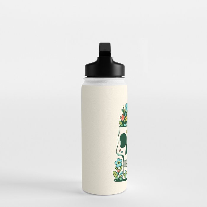 Skull Garden Water Bottle Gallery Image 3