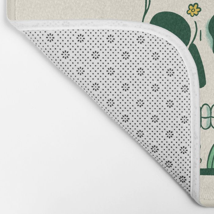 Skull Garden Bath Mat Gallery Image 2