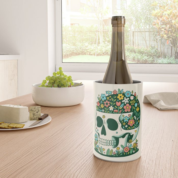 Skull Garden Wine Chiller Gallery Image 4