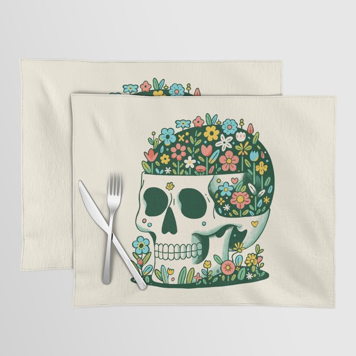 Skull Garden Placemat Gallery Image 1