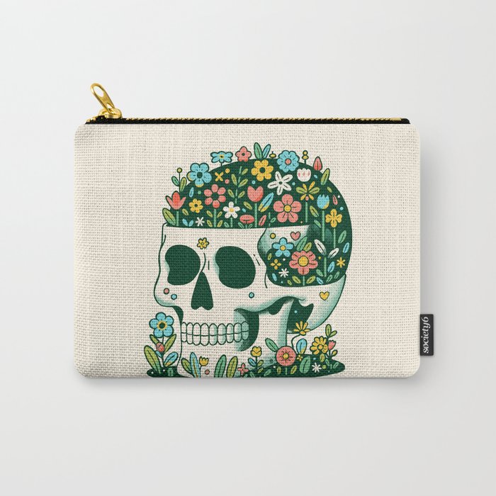 Skull Garden Carry All Pouch Gallery Image 1