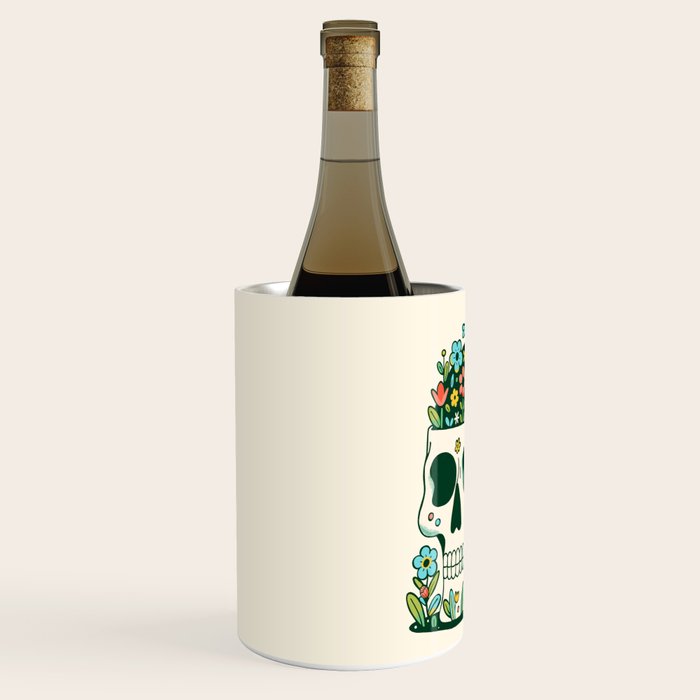 Skull Garden Wine Chiller Gallery Image 2