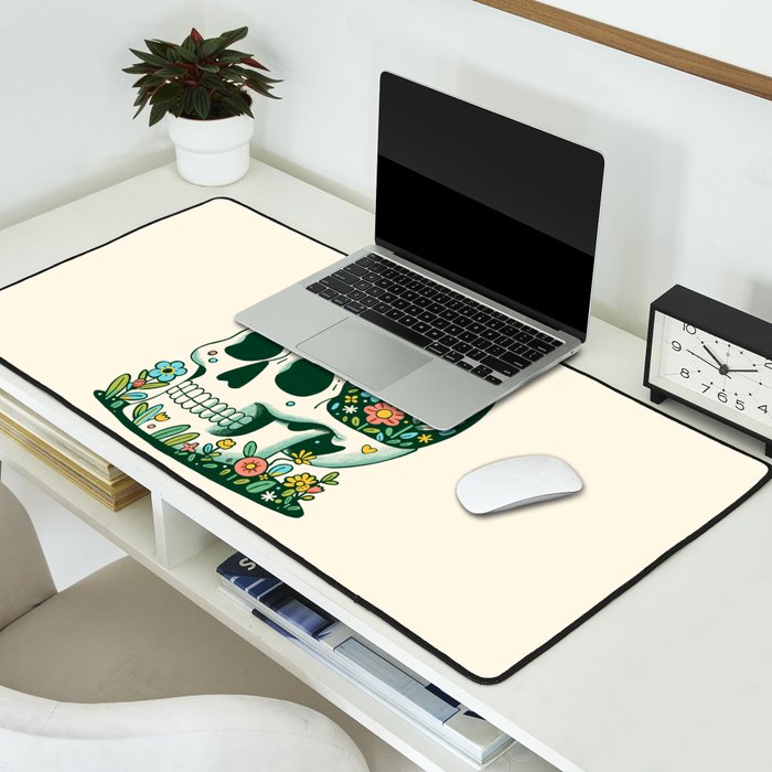 Skull Garden Desk Mat Gallery Image 2