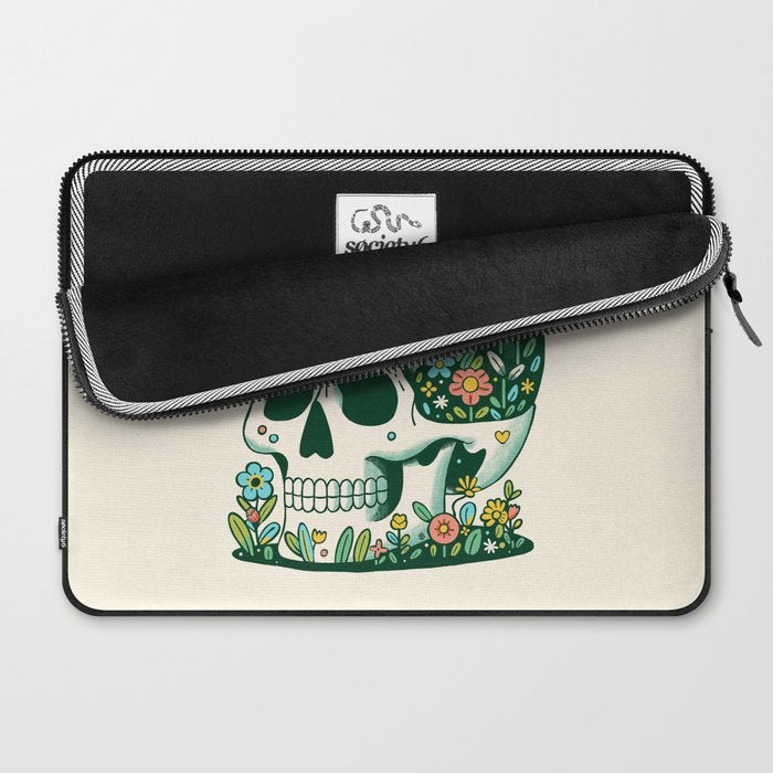 Skull Garden Laptop Sleeve Gallery Image 2