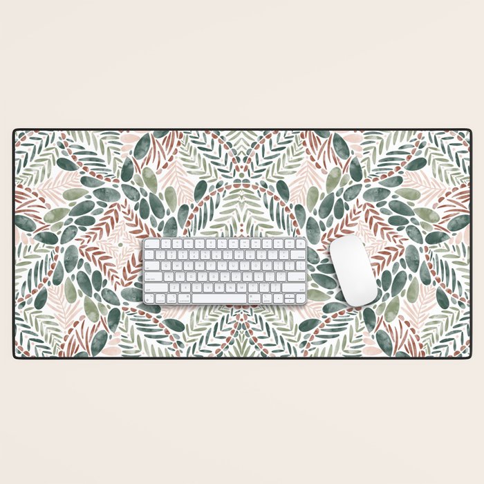 Jungle Charm Artistic Medley Desk Mat Gallery Image 1