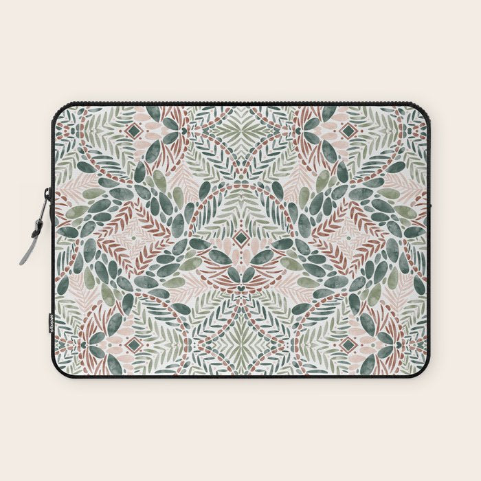 Jungle Charm Artistic Medley Laptop Sleeve Gallery Image 1