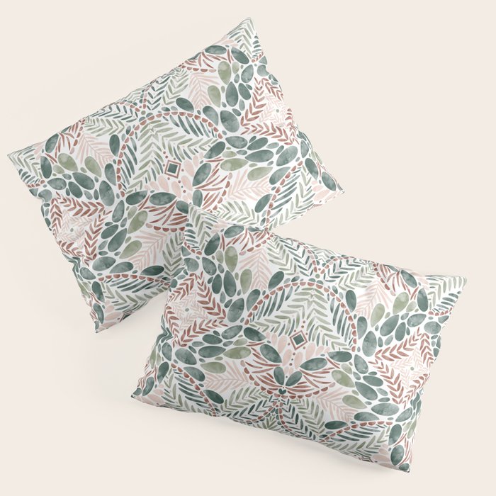 Jungle Charm Artistic Medley Pillow Sham Gallery Image 3