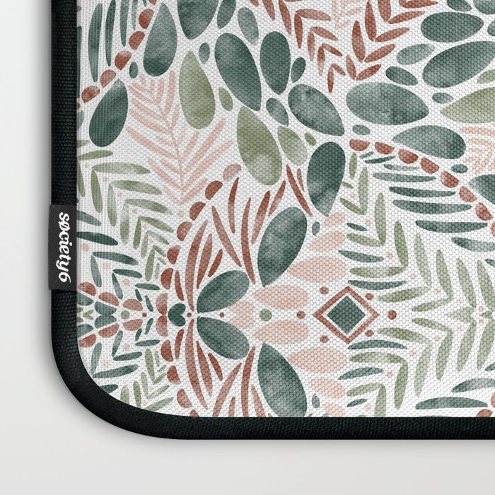 Jungle Charm Artistic Medley Laptop Sleeve Gallery Image 3
