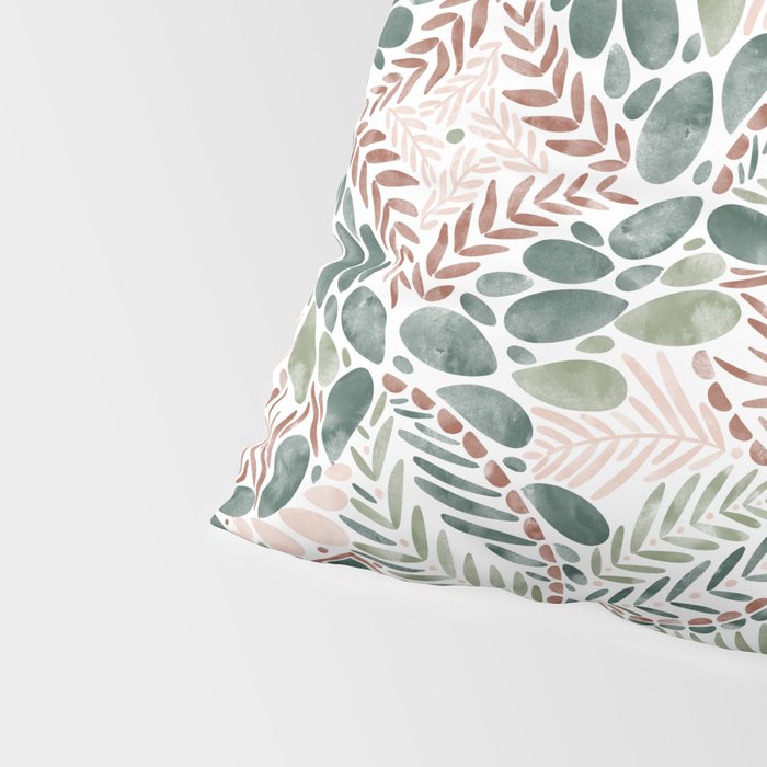 Jungle Charm Artistic Medley Pillow Sham Gallery Image 4