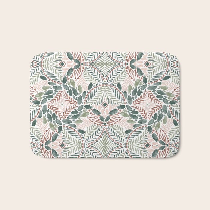 Jungle Charm Artistic Medley Bath Mat Gallery Image 1