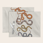 Albertus SEBA four snake scales  Placemat Gallery Image 1