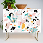 Mixed Mess I. / Collage, Terrazzo, Colorful Credenza Gallery Image 1
