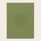 Ultra Fine Stripes Narrow Stripe Pattern in Olive Moss Green Notebook Gallery Image 4
