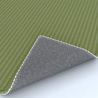 Ultra Fine Stripes Narrow Stripe Pattern in Olive Moss Green Rug Gallery Image 4