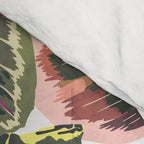 Wild jungle botanical leaves 63 Comforter Gallery Image 4