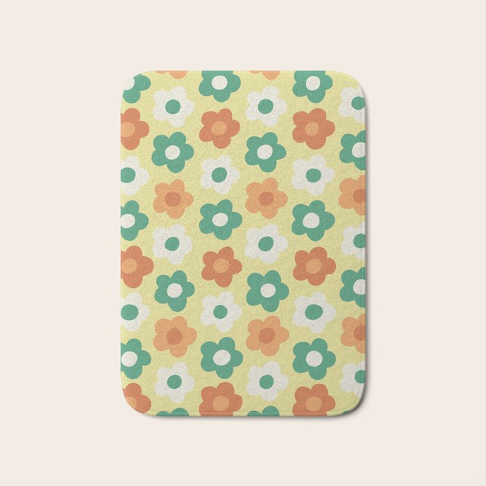 2000 floral Bath Mat Gallery Image 1