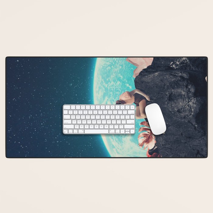 Your love crystallized inside me Desk Mat Gallery Image 1