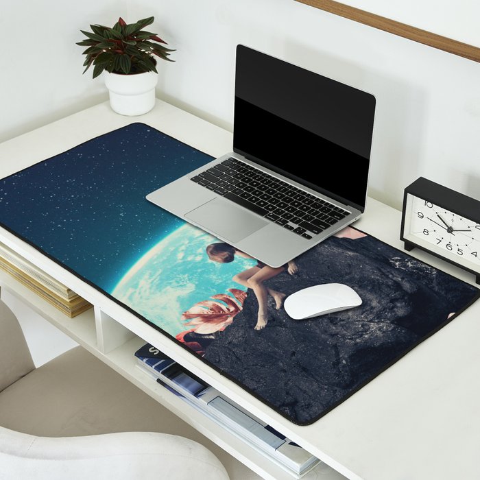 Your love crystallized inside me Desk Mat Gallery Image 2