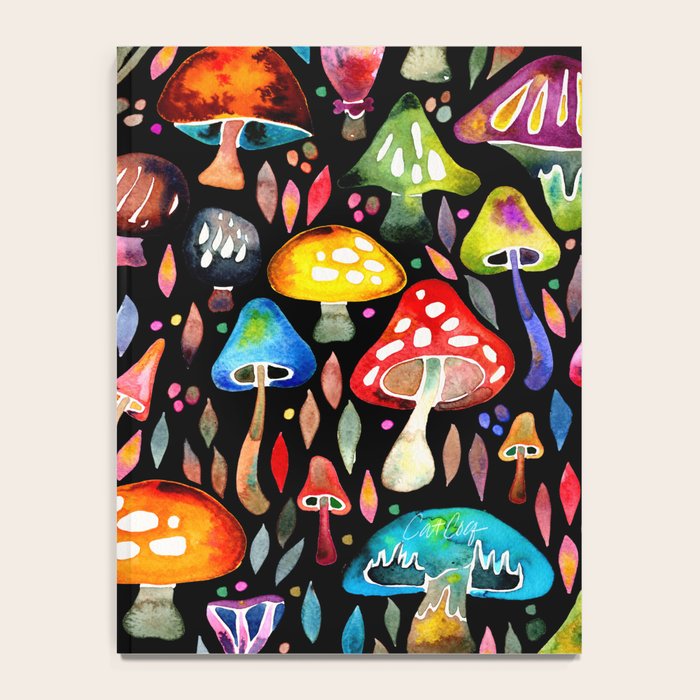 Mushroom Magic - Charcoal Notebook Gallery Image 4