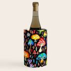 Mushroom Magic - Charcoal Wine Chiller Gallery Image 2