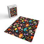 Mushroom Magic - Charcoal Jigsaw Puzzle Gallery Image 2