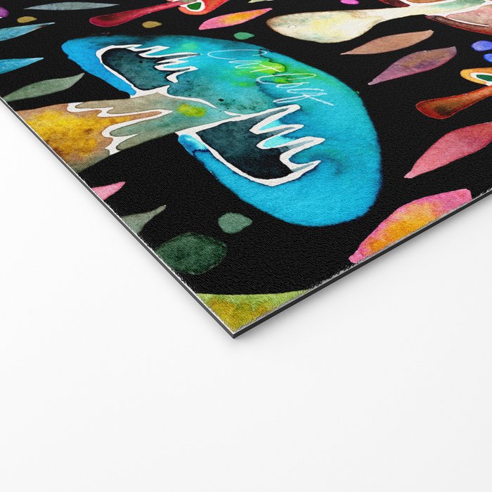 Mushroom Magic - Charcoal Welcome Mat Gallery Image 2