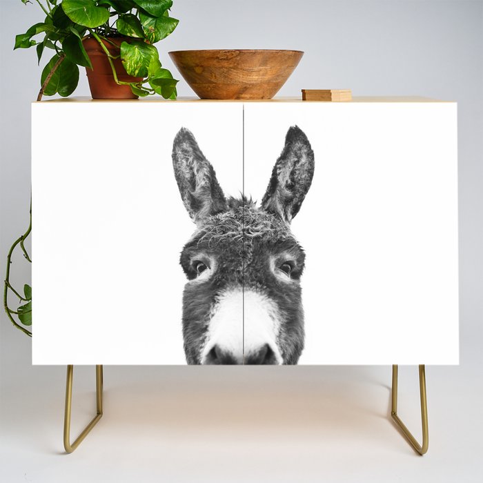 Hey Donkey BW Credenza Gallery Image 1
