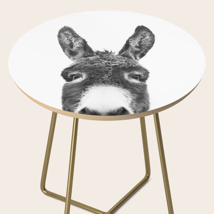 Hey Donkey BW Side Table Gallery Image 2