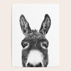 Hey Donkey BW Poster Gallery Image 4