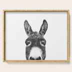 Hey Donkey BW Serving Tray Gallery Image 1