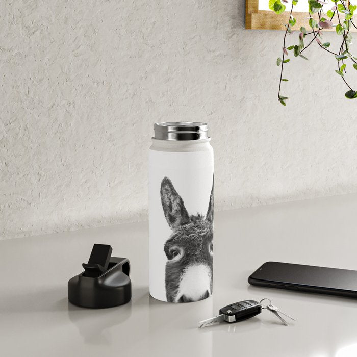 Hey Donkey BW Water Bottle Gallery Image 5
