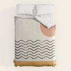 Sun Wave Beach - Abstract Comforter Gallery Image 6