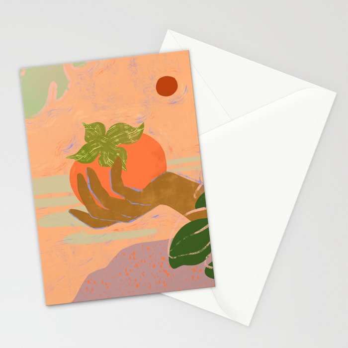 Persimmon Stationery Card Gallery Image 2